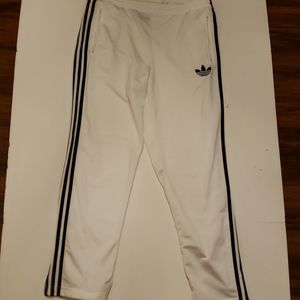 Adidas Track Pants Large White